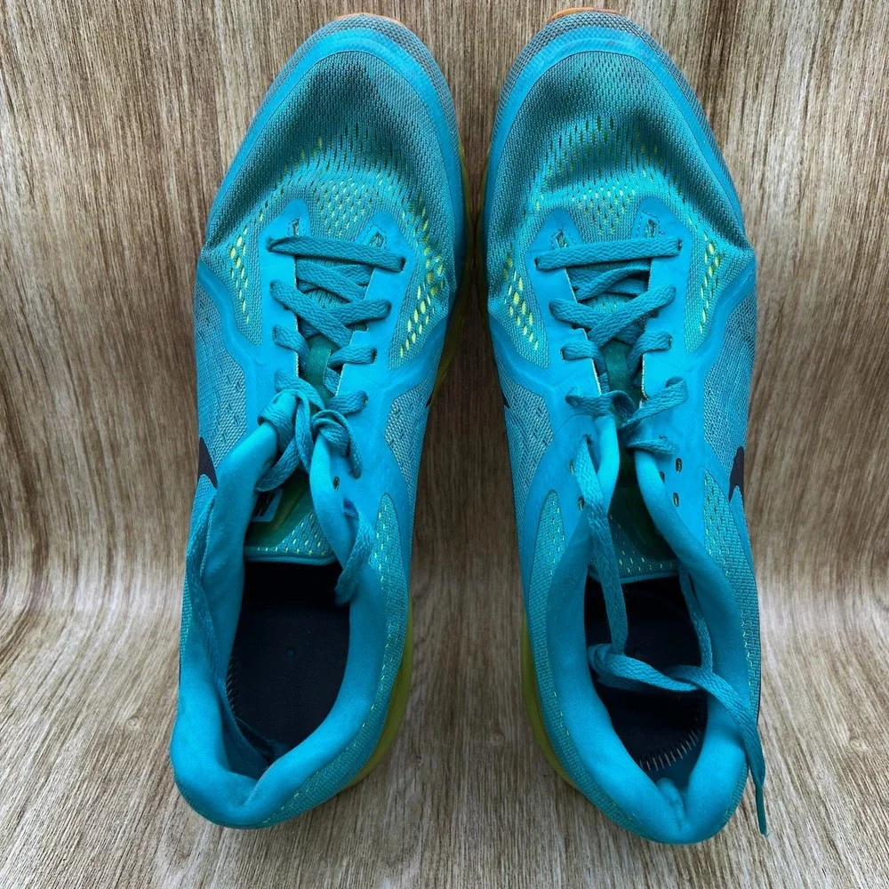 Nike Air Max 2014 Men's Size 15 Turbo Green Volt Running Shoes 621077-301